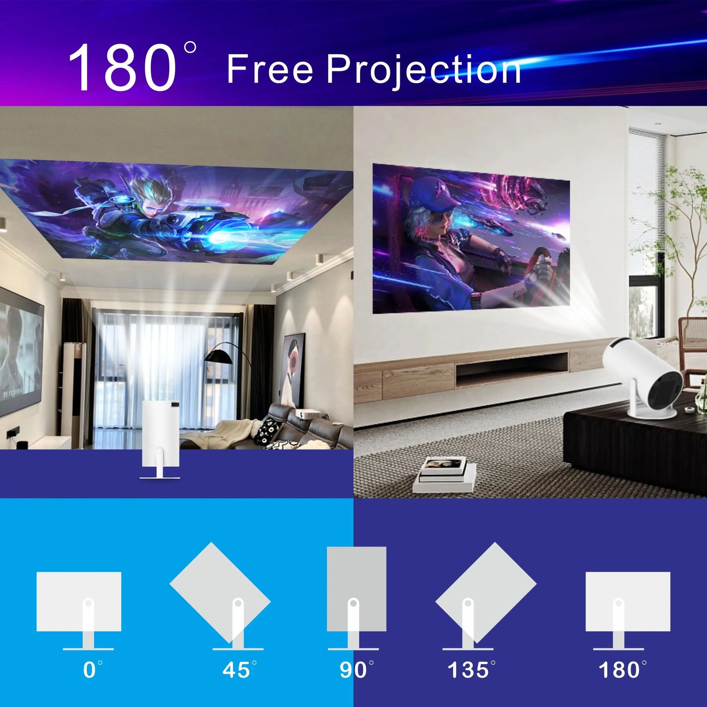 Hot 4k Mini Projector Home Theater