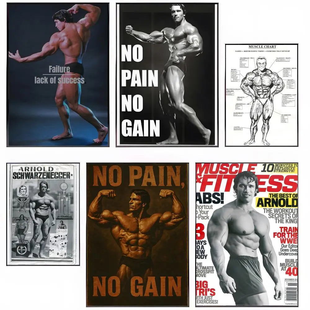 Poster  Bodybuilding ArnoldSchwarzenegger