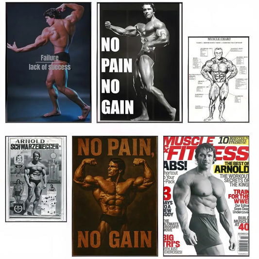 Poster  Bodybuilding ArnoldSchwarzenegger