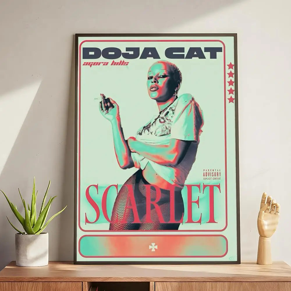 Rapper D-Doja Cat Poster