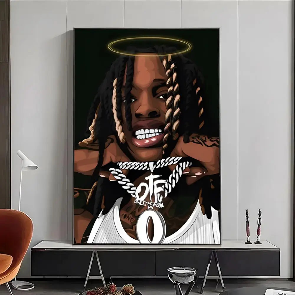 Rapper King Von Poster