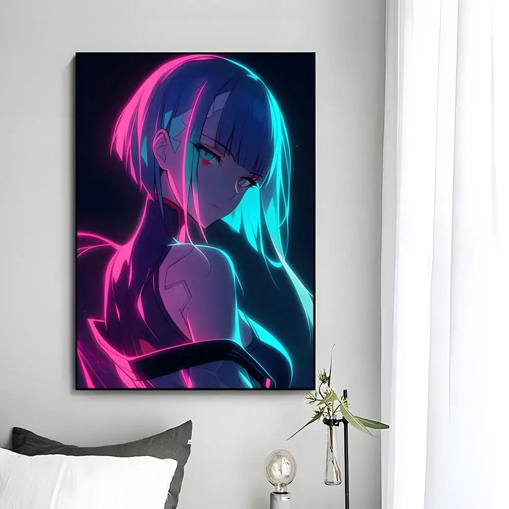 C-Cyberpunk G-Girl Cool Poster