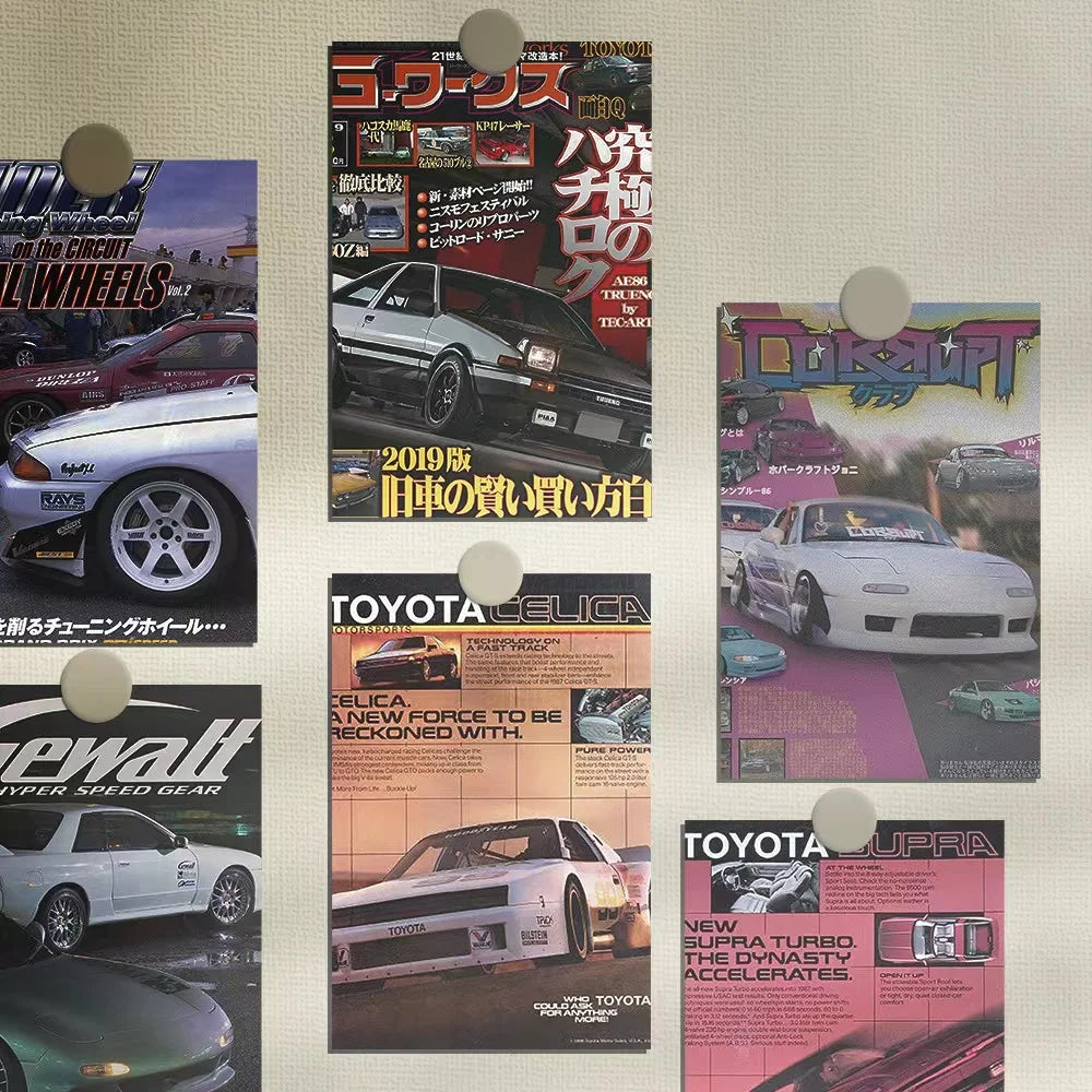 Car Japanese Racing Car Posters