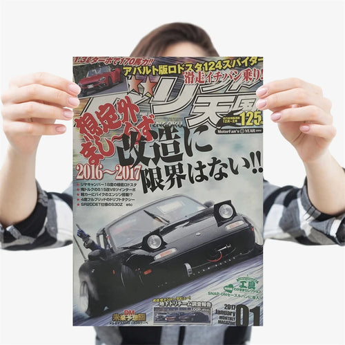 80s Vintage Car Poster Aesthetic