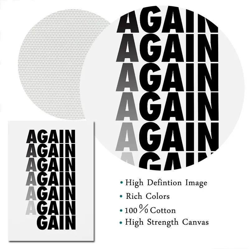 Modern Motivational Quotes Inspirational Discipline Art Poster