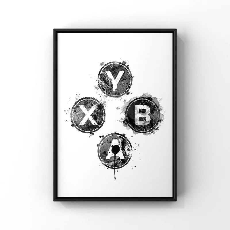 Modern Gaming Sign Quotation Poster