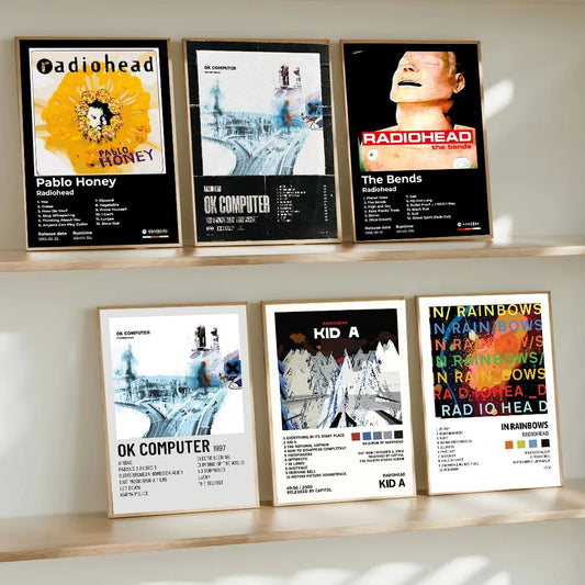 Singer Band R-Radiohead Posters