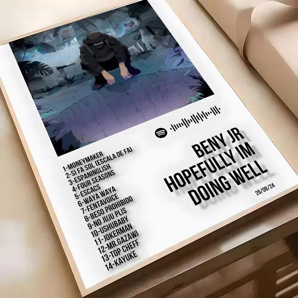 Rapper B-BENY JR Singer Poster