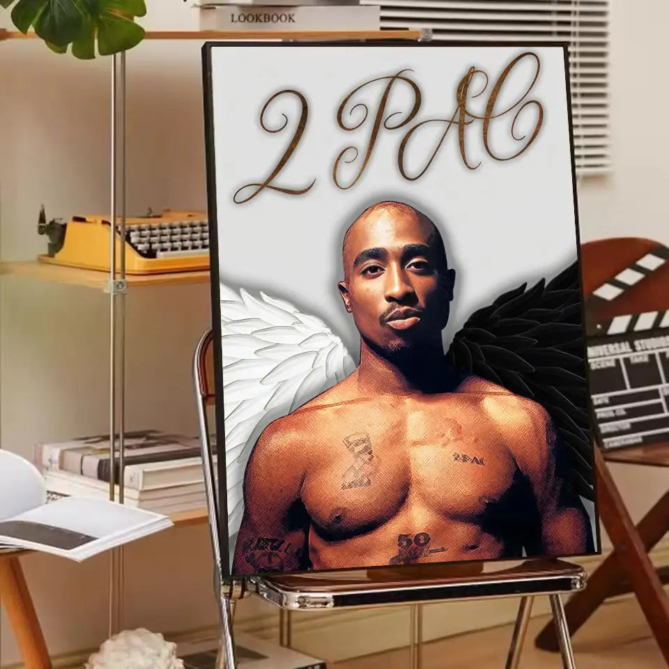 Rapper 2Pac T-Tupac S-Shakur Poster