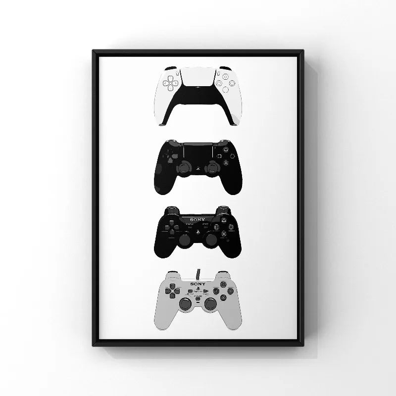 Modern Gaming Sign Quotation Poster