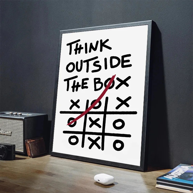 Modern Motivational Quotes Inspirational Discipline Art Poster