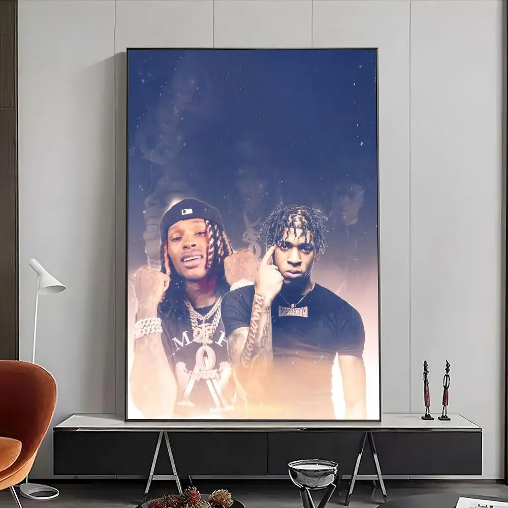 Rapper King Von Poster
