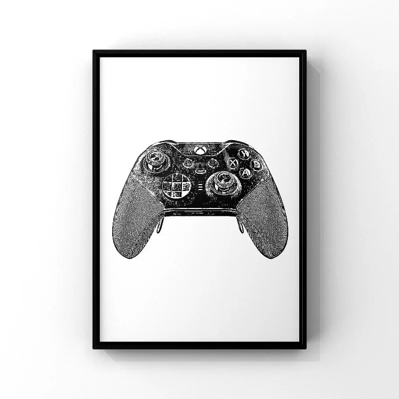 Modern Gaming Sign Quotation Poster