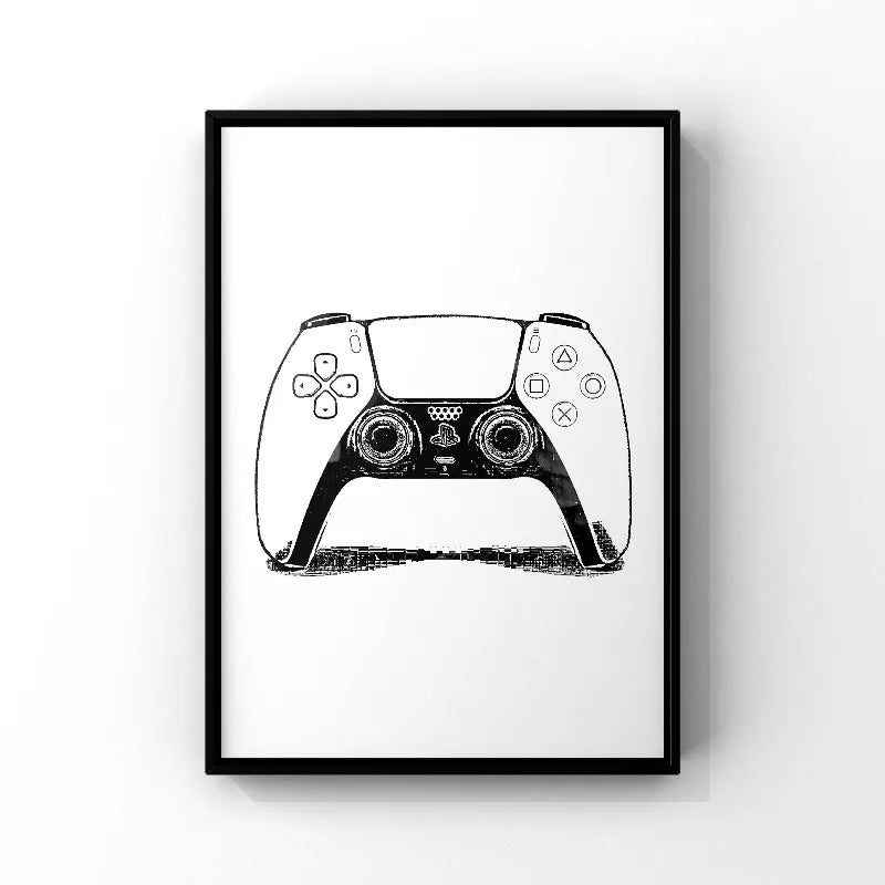 Modern Gaming Sign Quotation Poster