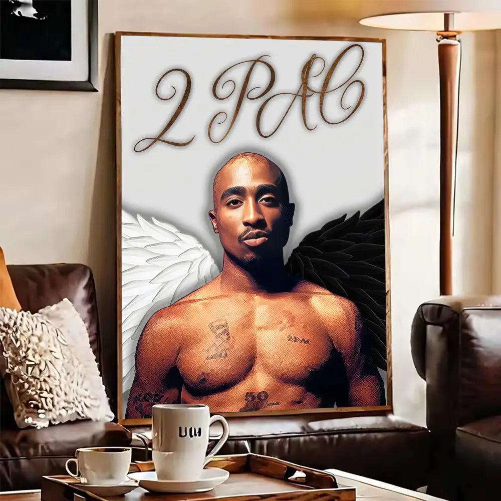 Rapper 2Pac T-Tupac S-Shakur Poster