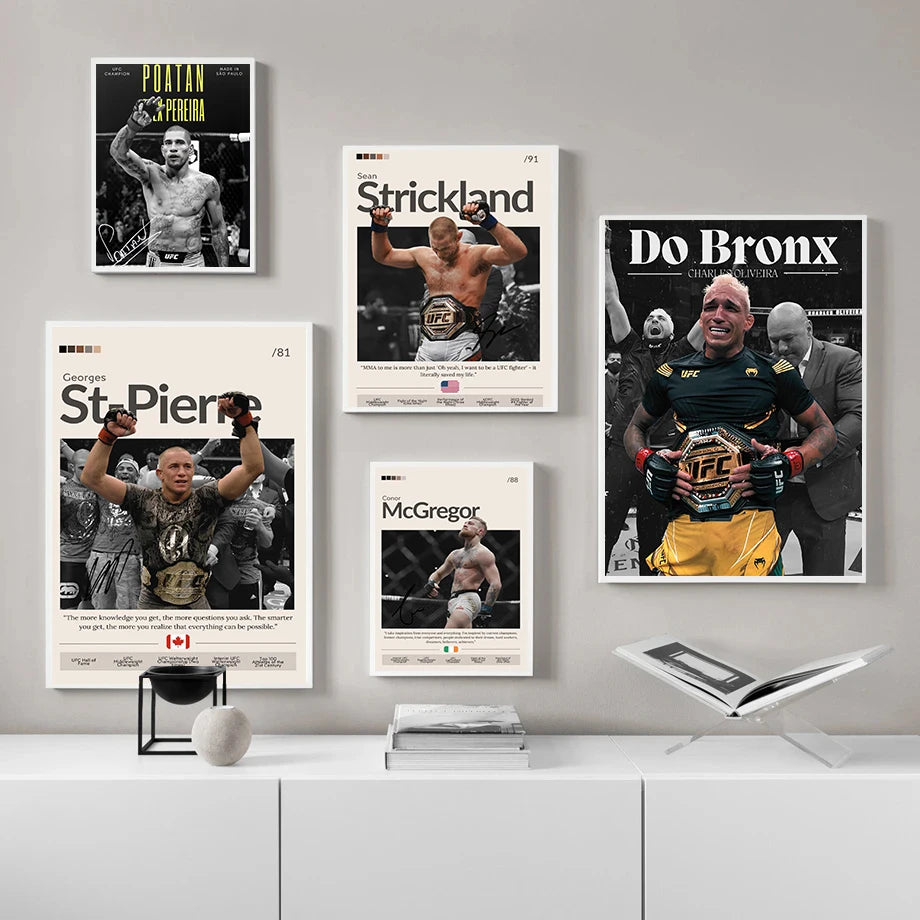 Famous Inspirational Boxer Posters