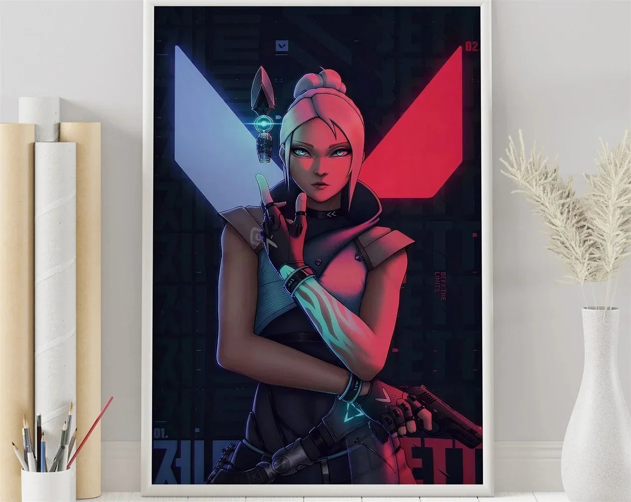 VALORANT Modern Wall Art Anime Image Print Poster
