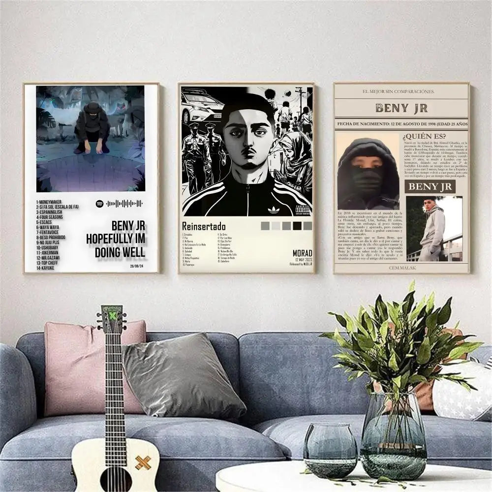 Rapper B-BENY JR Singer Poster