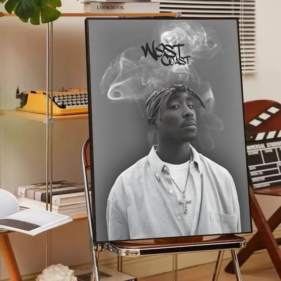 Rapper 2Pac T-Tupac S-Shakur Poster