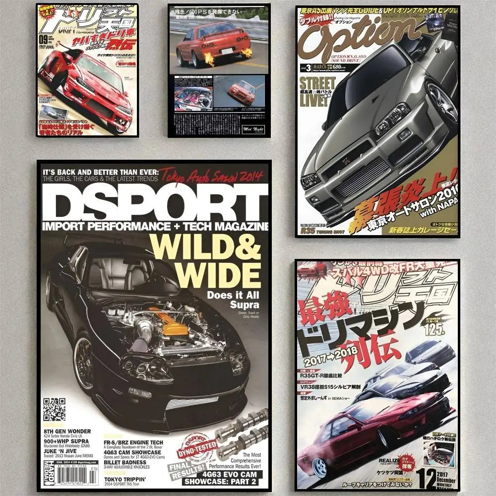 Retro Japanese Cars GTR JDM Racing Magazine