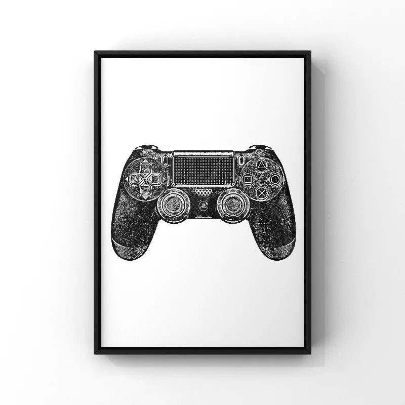 Modern Gaming Sign Quotation Poster