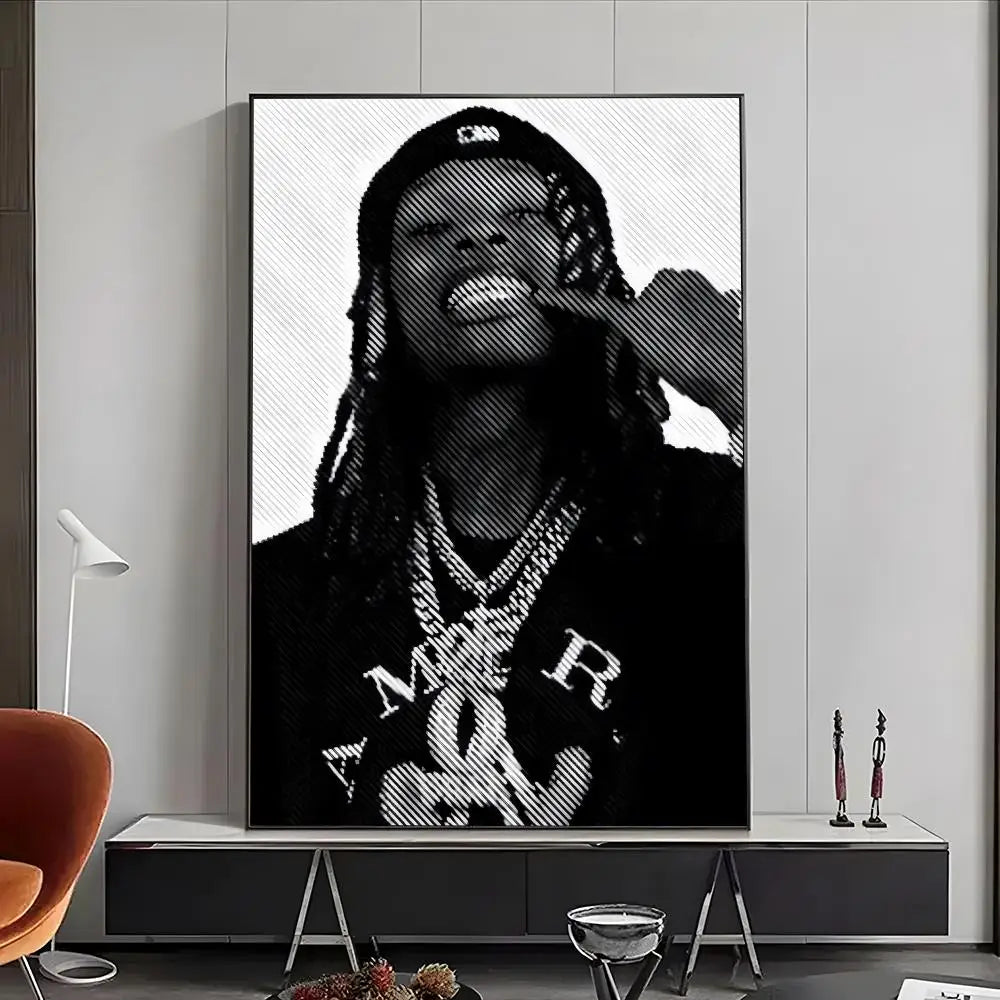 Rapper King Von Poster