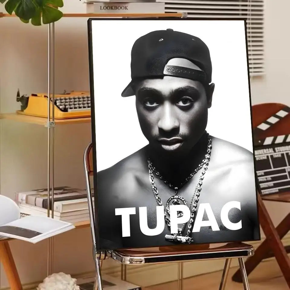 Rapper 2Pac T-Tupac S-Shakur Poster