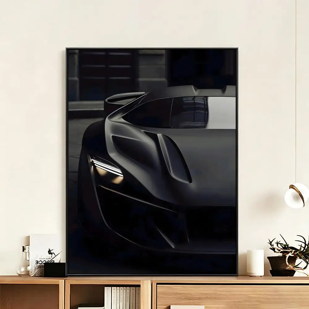Pattern German Luxury Sports Car Poster HD art