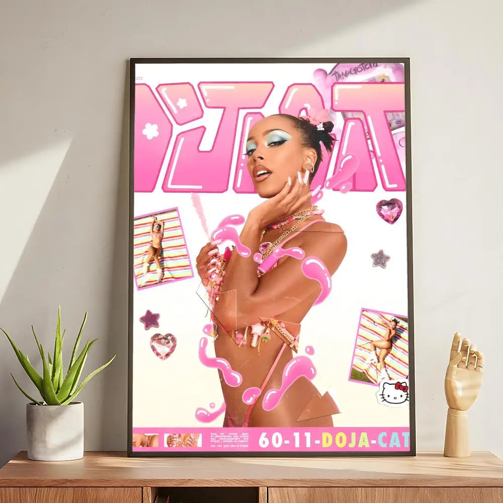 Rapper D-Doja Cat Poster