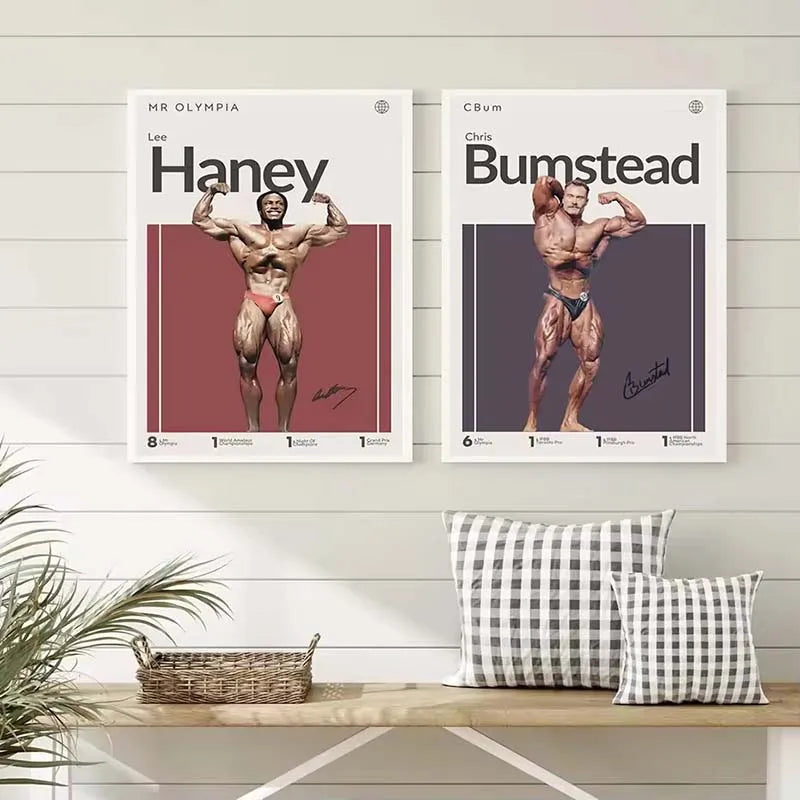 Poster Bumstead Coleman Mr Olympia Art Prints Gym