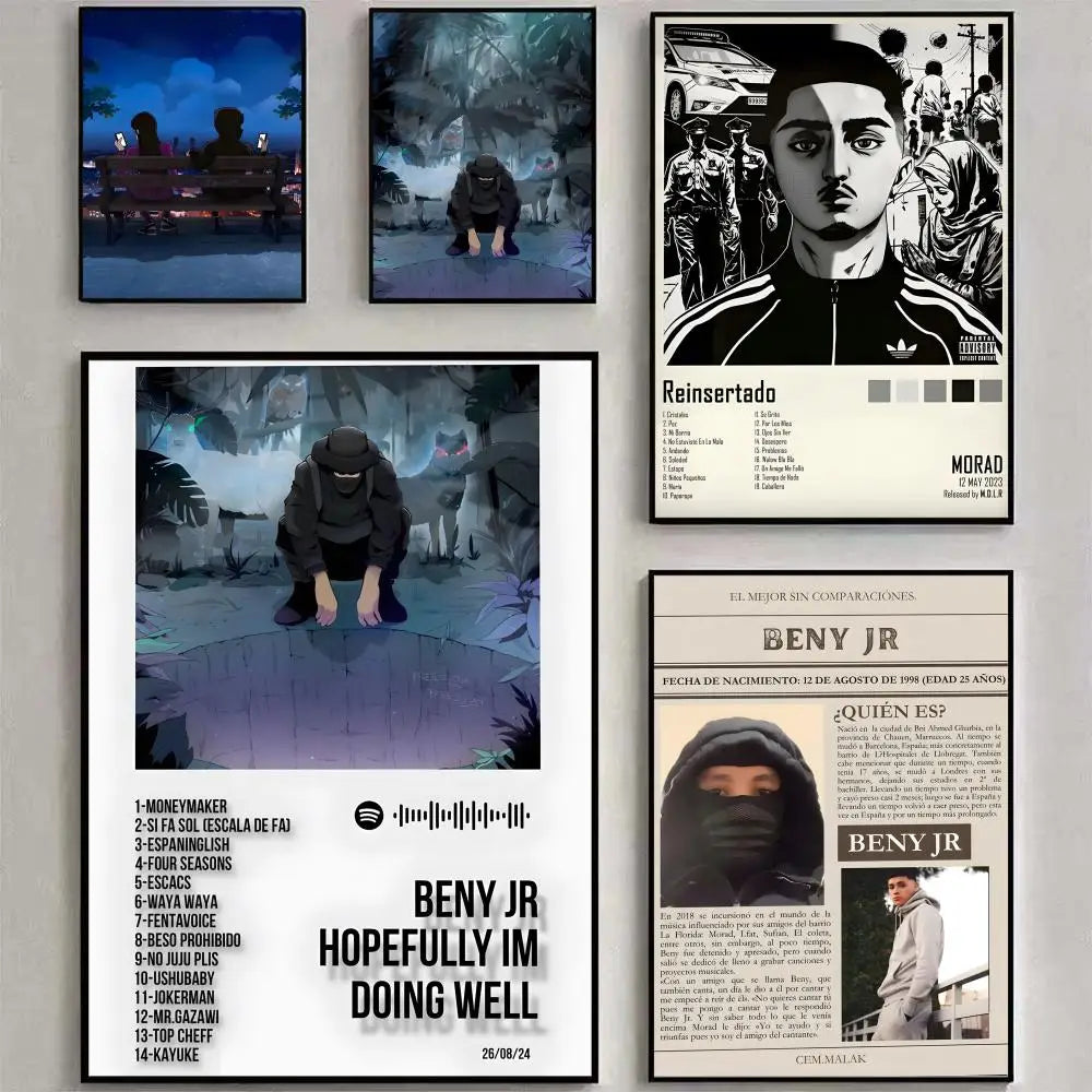 Rapper B-BENY JR Singer Poster