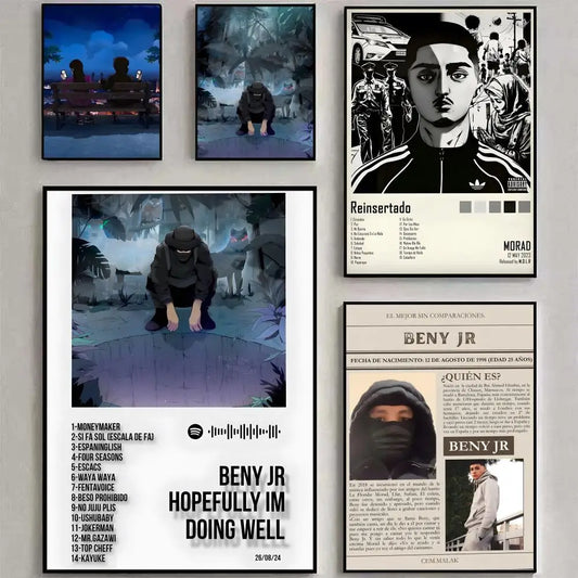 Rapper B-BENY JR Singer Poster