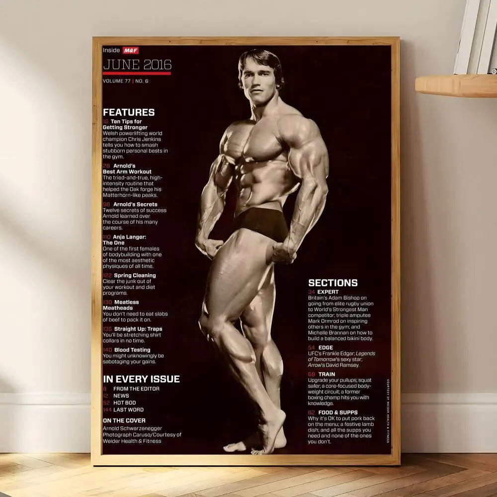 Poster  Bodybuilding ArnoldSchwarzenegger