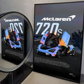 Supercar M-McLaren-ES Cool Poster Perfect Sticker