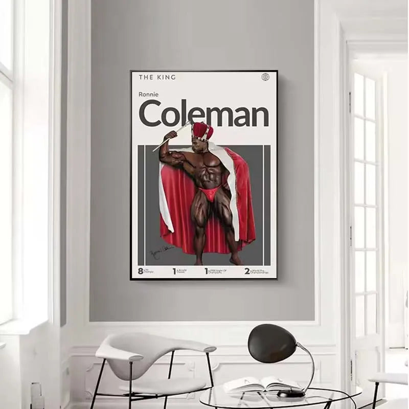 Poster Bumstead Coleman Mr Olympia Art Prints Gym