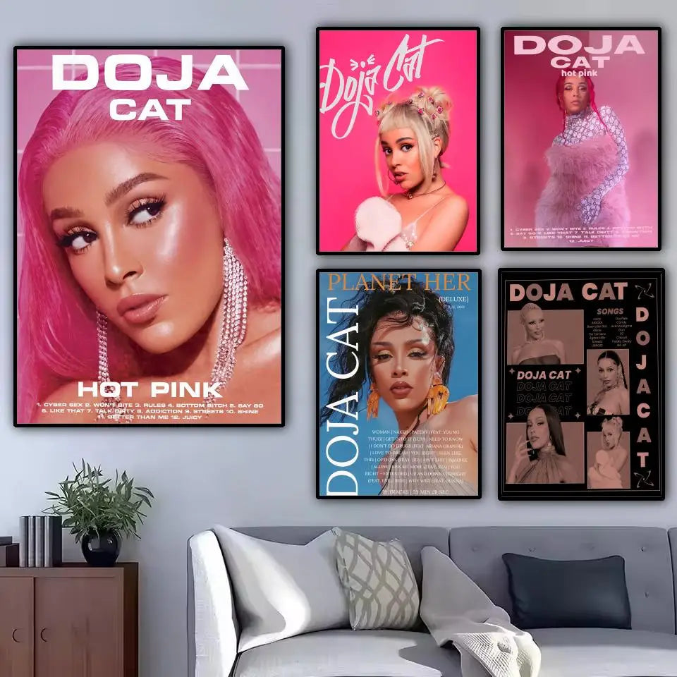 Rapper D-Doja Cat Poster