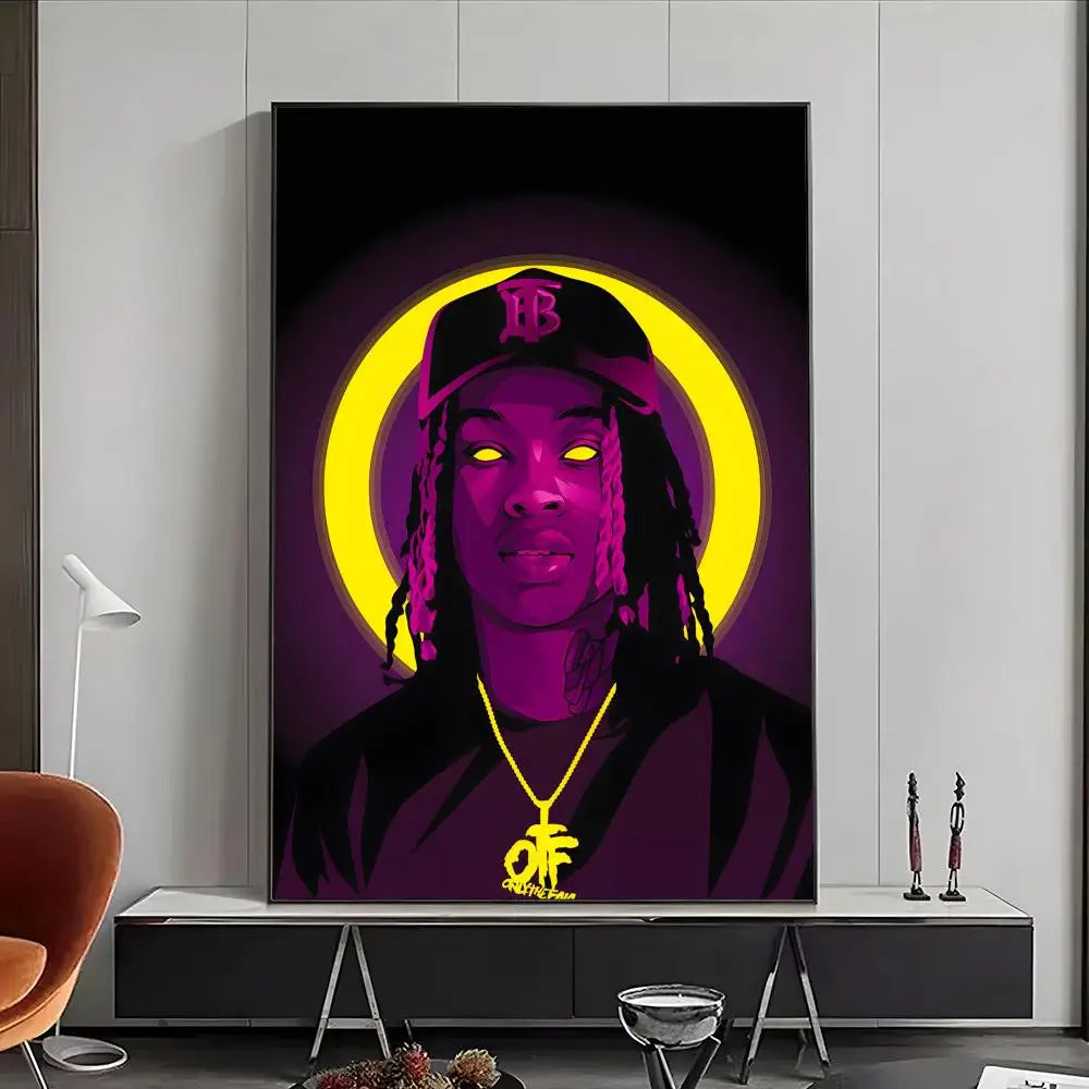 Rapper King Von Poster
