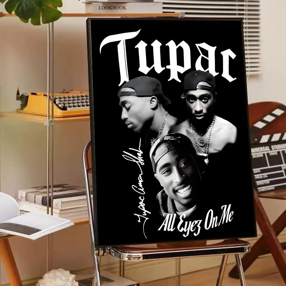 Rapper 2Pac T-Tupac S-Shakur Poster