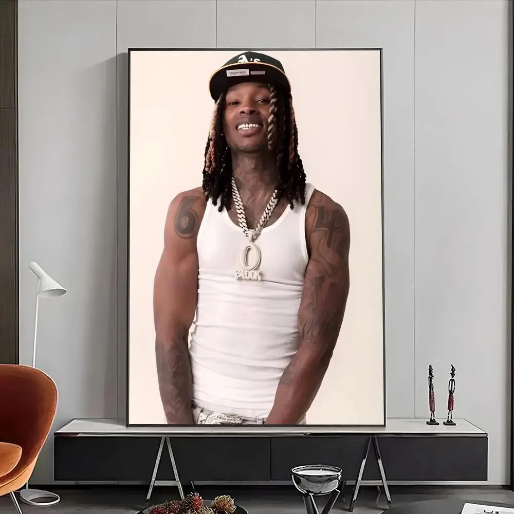 Rapper King Von Poster