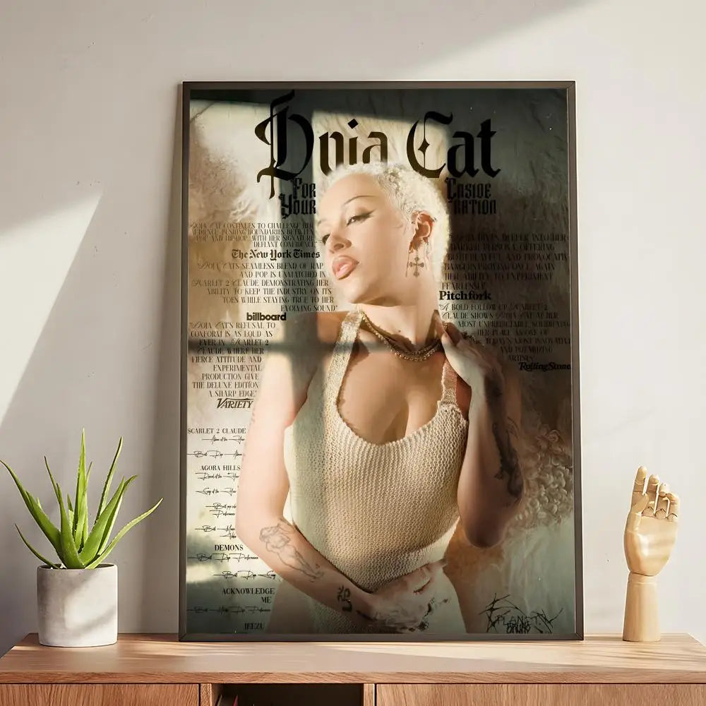 Rapper D-Doja Cat Poster