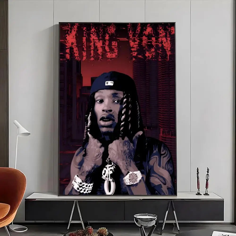 Rapper King Von Poster
