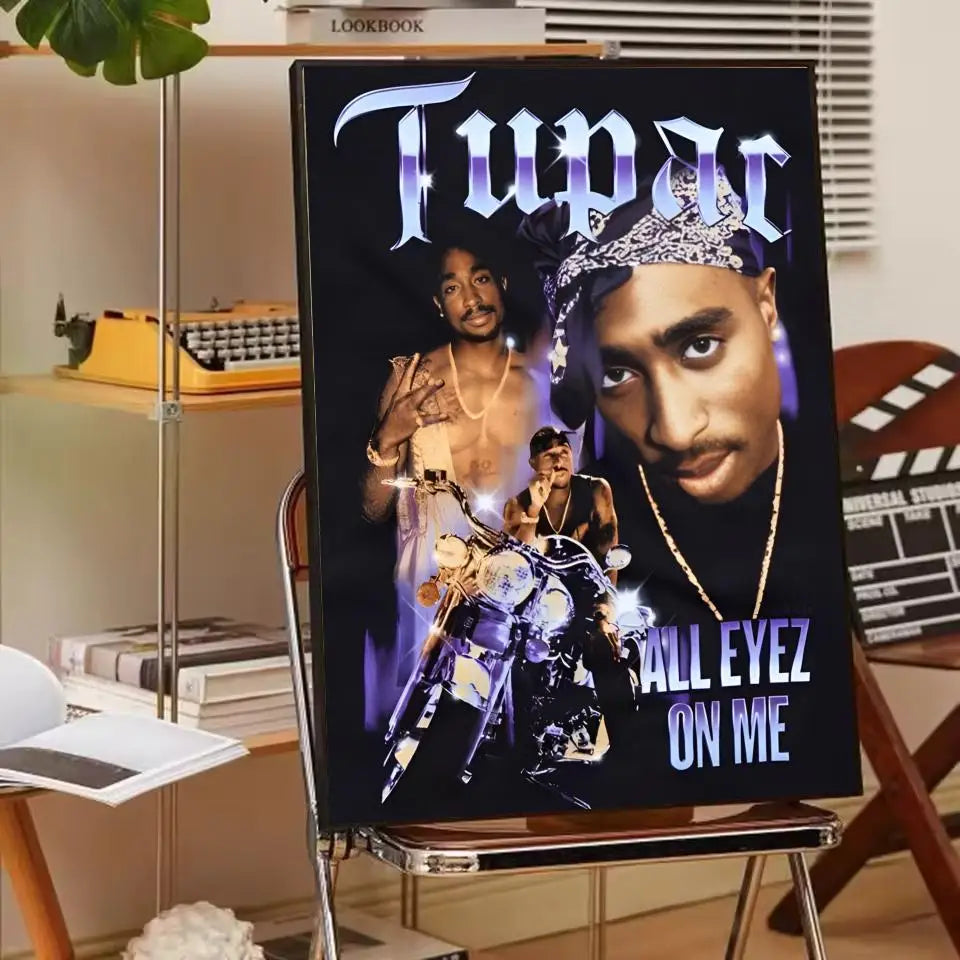 Rapper 2Pac T-Tupac S-Shakur Poster
