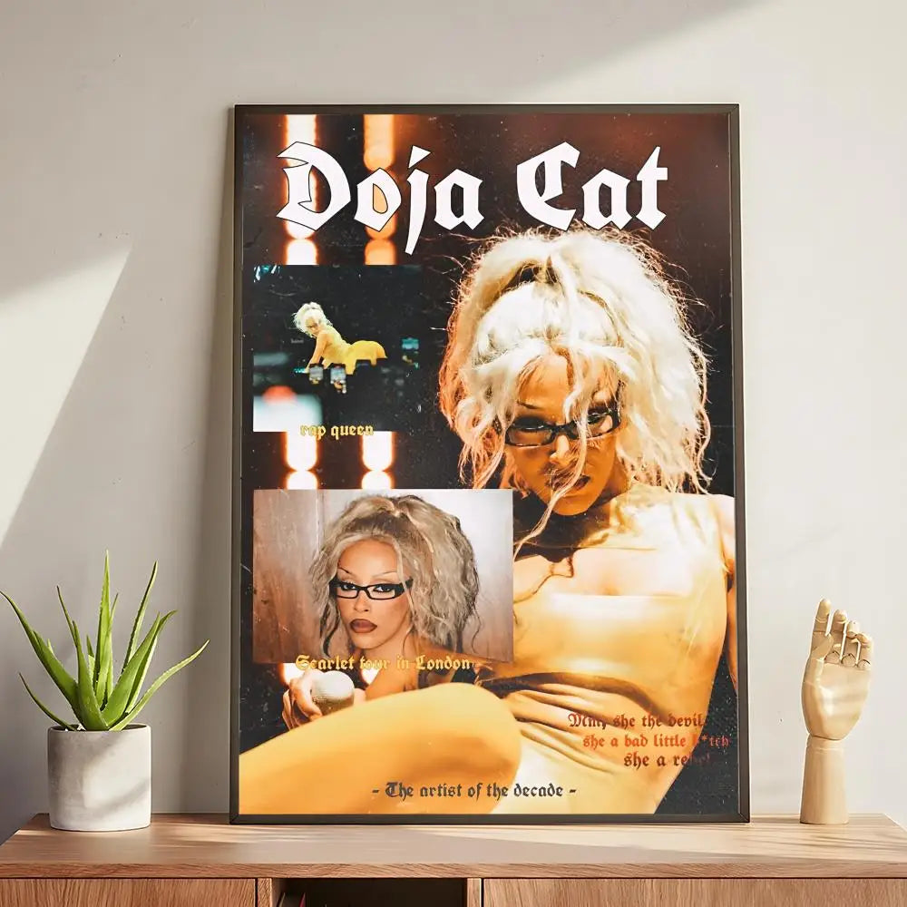 Rapper D-Doja Cat Poster